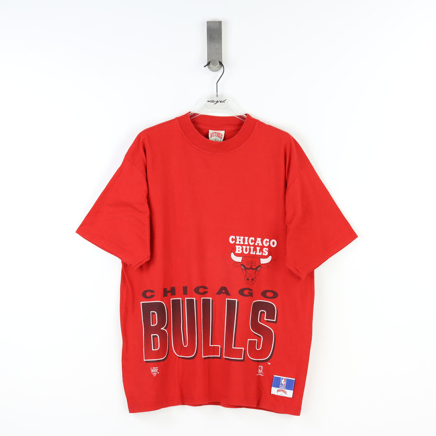 Vintage 90s Nba Chicago Bulls Shirt - High-Quality Printed Brand